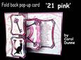 Fold Back Pop-up - 21 Pink