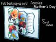 Fold Back Pop-up Pansies (mother's Day)