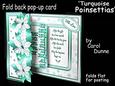 Fbp Shiny Turquoise Poinsettias