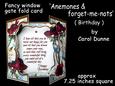 Fwg Anemones & Forget-me-nots (birthday)