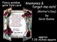 Fwg Anemones & Forget-me-nots (mothers Day)