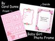 Baby Girl Photo Frame