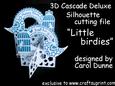 3D Cascade Little Birdies