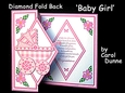 Diamond Fold Back Baby Girl