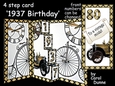 4 Step pop-out - 1937 Birthday