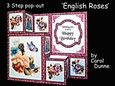 3 Steps pop-out English Roses