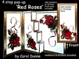 4 step Red Roses