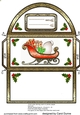 Money Wallet Red Sleigh