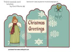 Christmas Angel Trifold
