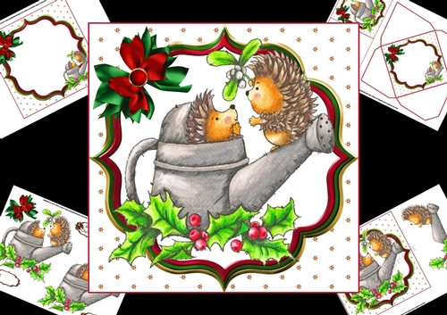 7x7 Christmas Cuties mini kit 1
