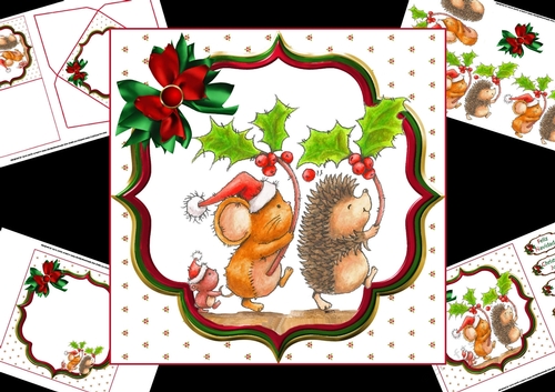 7x7 Christmas Cuties mini kit 2