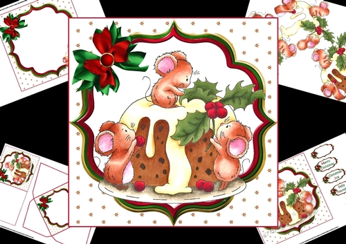7x7 Christmas Cuties mini kit 4