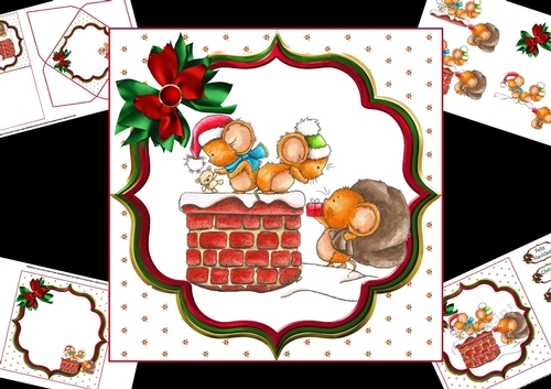 7x7 Christmas Cuties mini kit 5
