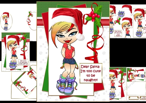 Teen diva choice of captions mini kit