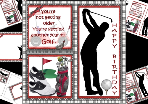 8x8 Another year to golf mini kit