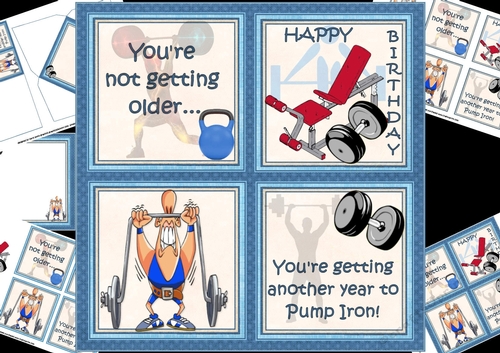 8x8 Another year to pump iron mini kit