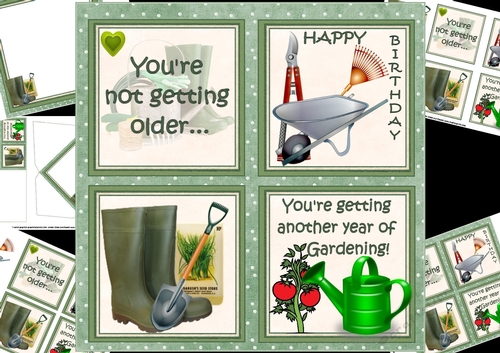 8x8 Another year of gardening mini kit