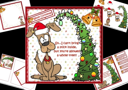 7x7 Woofy Christmas mini kit
