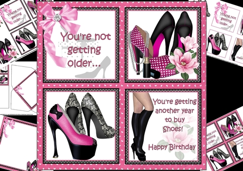 8x8 Another year to buy shoes mini kit