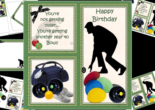 8x8 Another year to bowl mens mini kit
