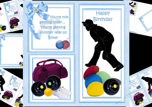 8x8 Another year to bowl ladies mini kit