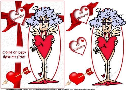 Stella Valentine light my fire quick card