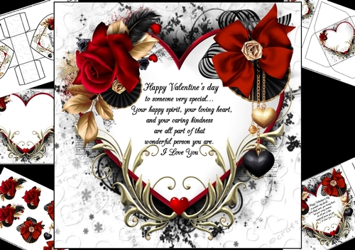 8x8 A special verse for my Valentine 2 mini kit