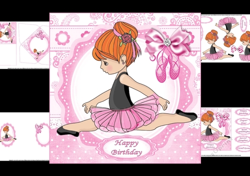 7x7 The young ballet dancer 1 mini kit