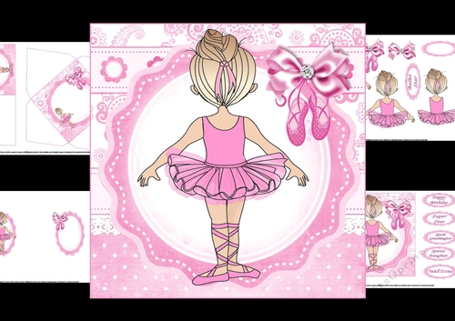 7x7 The young ballet dancer 2 mini kit