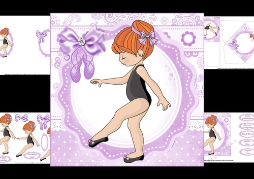 7x7 The young ballet dancer 3 mini kit
