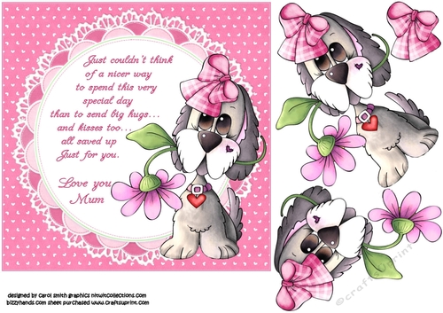 7x7 hugs and kisses for mum