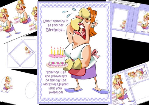 Jenny has another birthday mini kit