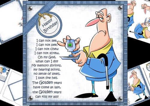 8x8 Cecil and the golden years mini kit