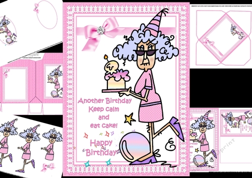 Stella and her Birthday cake mini kit