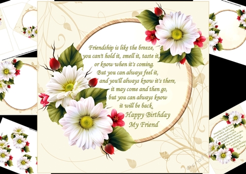 8x8 Friendship is like the breeze mini kit