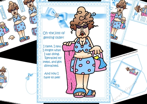 Margaret the joys of getting older mini kit