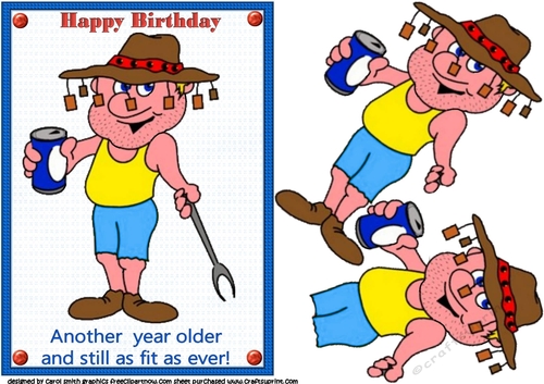 Birthday Guy Aussie fit as ever