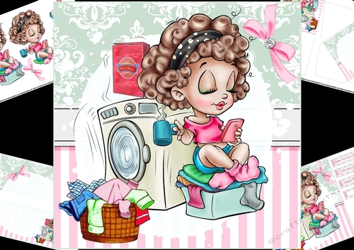 8x8 Relax its laundry day mini kit