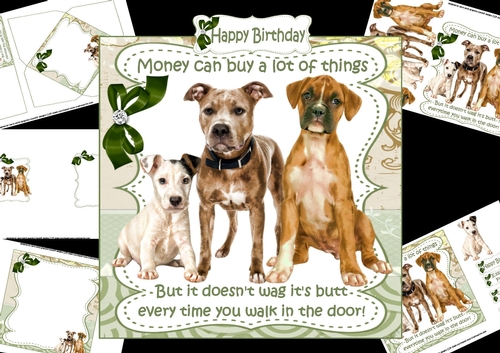 7x7 I love dogs mini kit