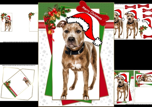 Christmas doggy wishes mini kit