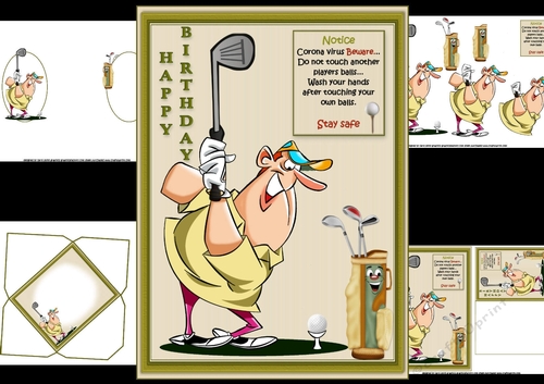 Golfers safety tip mini kit