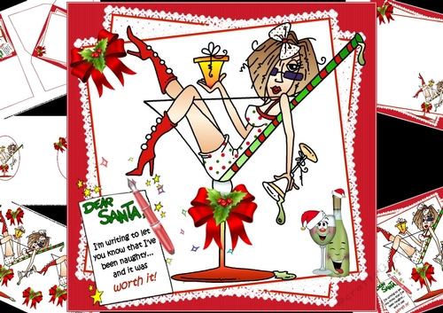 8x8 J.J Writes to Santa mini kit