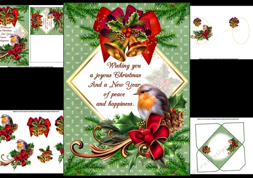 Joyous Christmas wishes mini kit