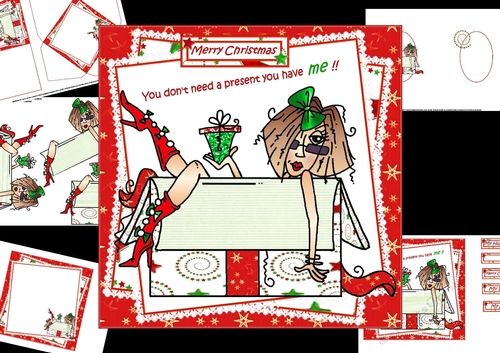 7x7 J.J has a present for her loved one mini kit
