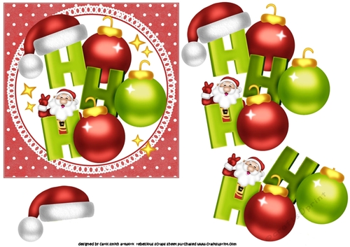 HO HO HO Santa
