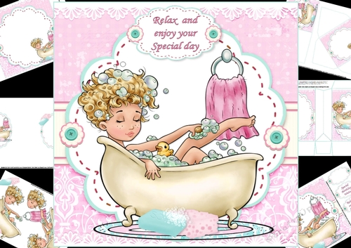 8x8 Relax and enjoy mini kit