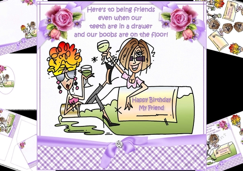 8x8 Rita and JJ best friends mini kit