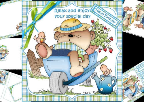 8x8 Gardener Ted on his special day