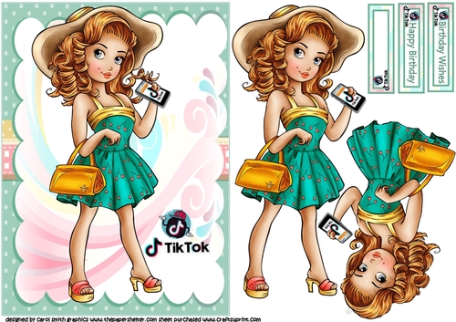 Cherry loves Tik Tok
