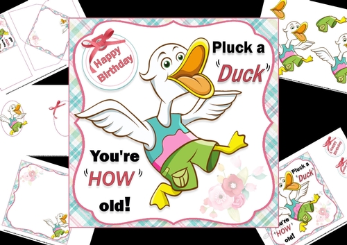 7x7 pluck a duck ladies mini kit